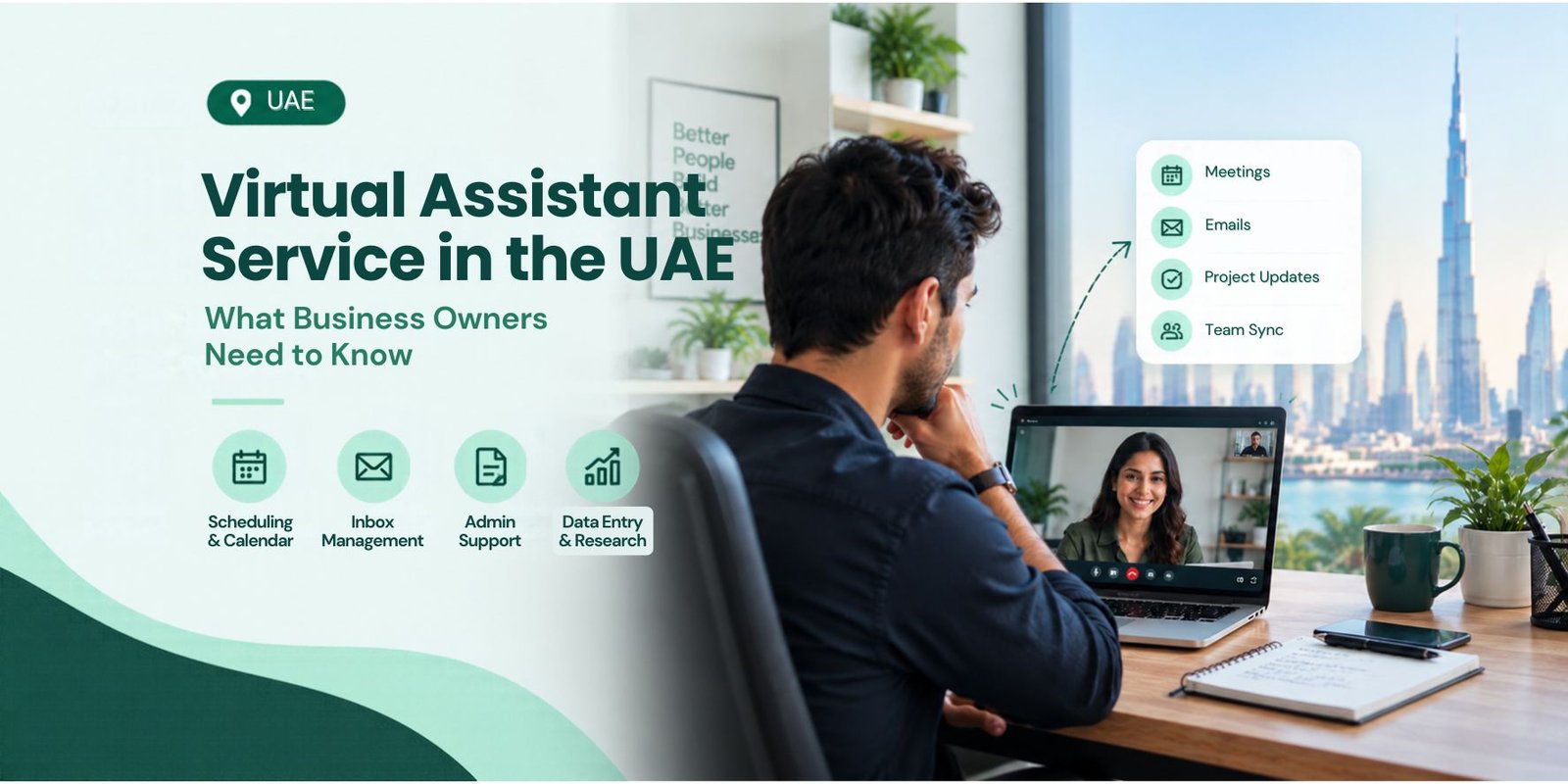Virtual Assistant Service in the UAE: What Business Owners Need to Know